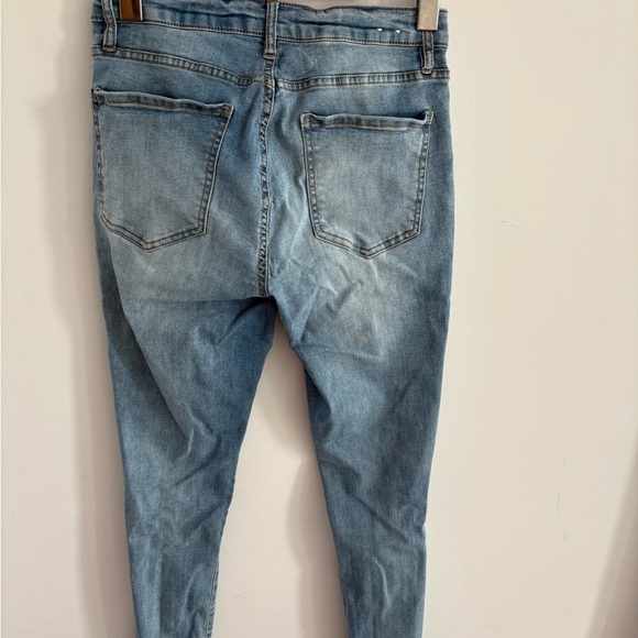 Garage Light Blue High Rise Jeans - Picture 3 of 6